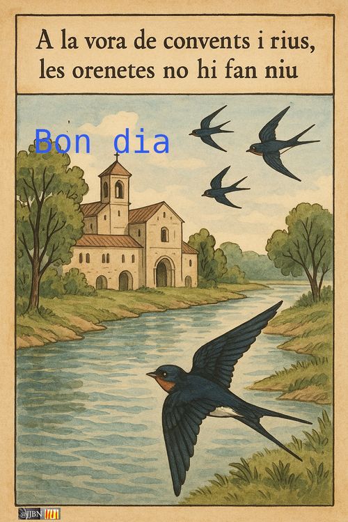A la vora del riu no et facis el niu