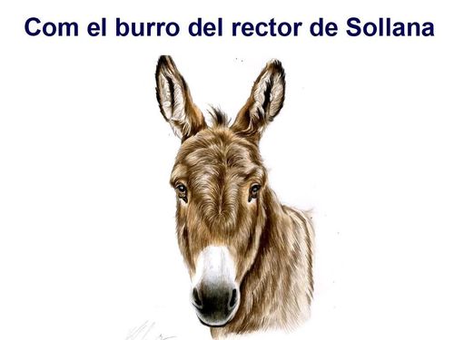 Avesat a no menjar, es morí l'ase