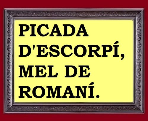 La picada d'escorpí amb mel s'ha de guarir