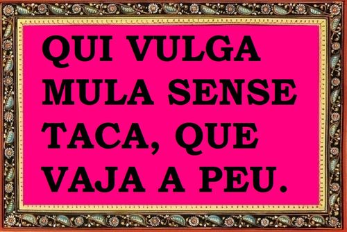 Si vols mula sense vici, ves a peu