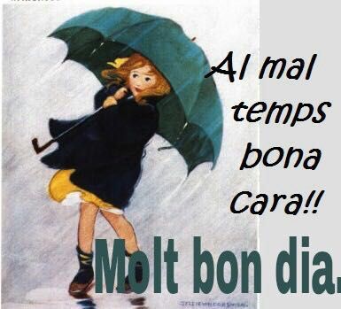 Al mal temps, bona cara