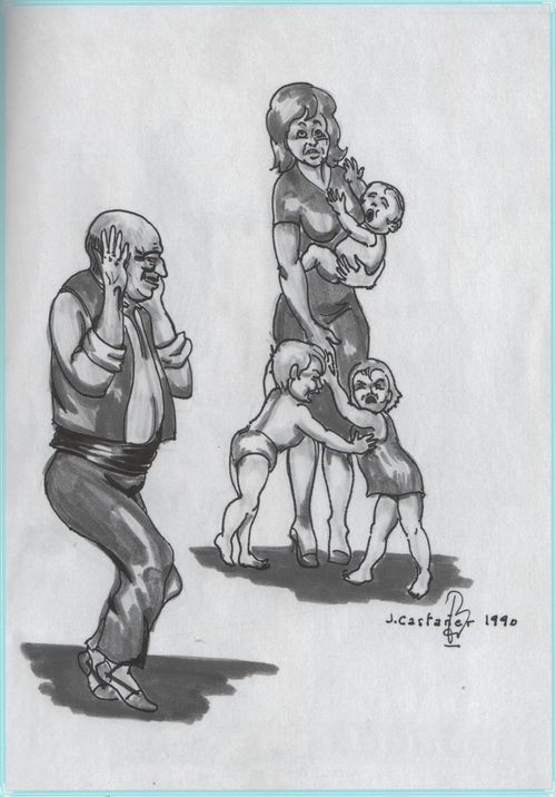 Als tres ja es veu la dona qui és