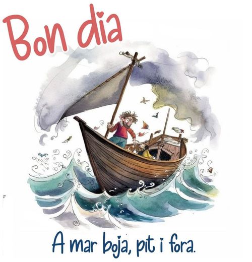 A mar boja, pit i fora