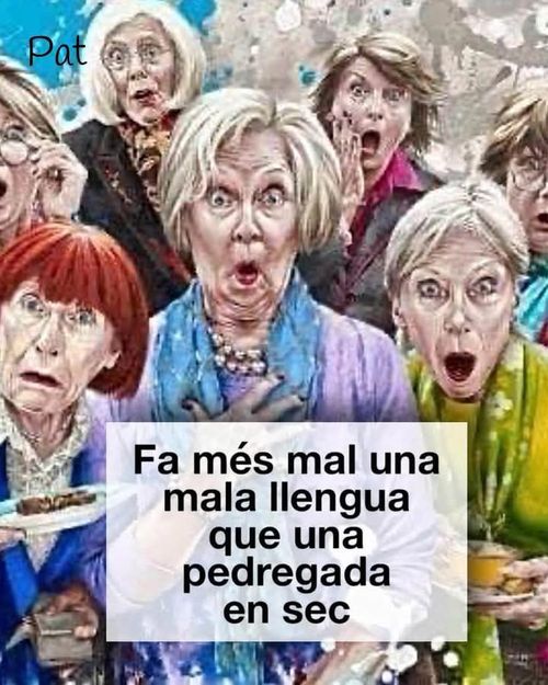 Fa més por una mala llengua que una pedregada en sec