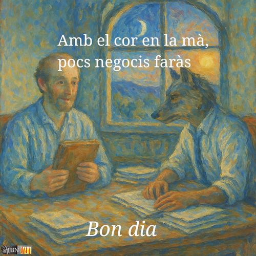 Qui va amb el cor a la mà, poc negoci farà