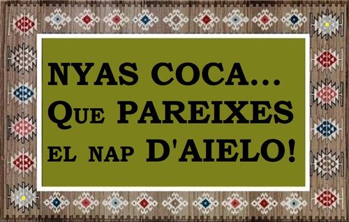 Parèixer el nap d'Aielo