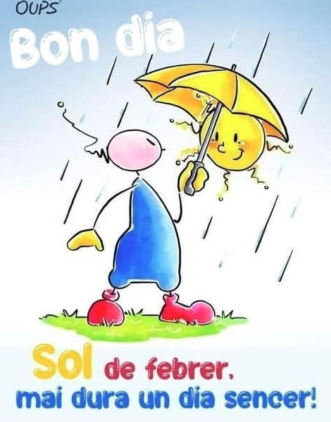 Sol de febrer mai dura un dia sencer