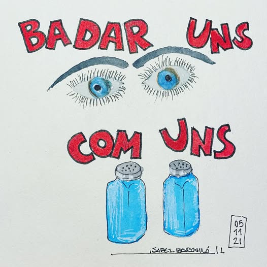 Badar uns ulls com uns salers