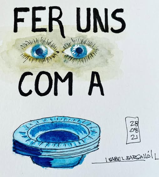 Amb uns ulls com plats