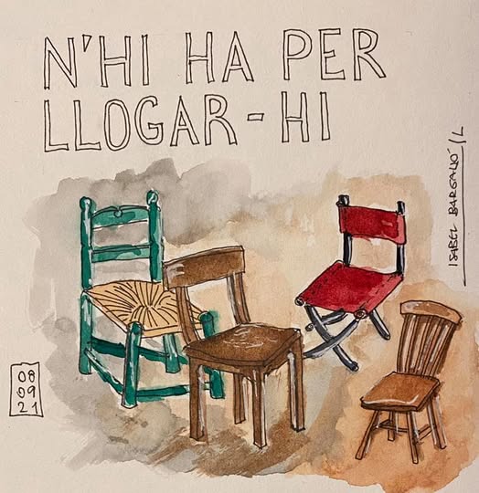 N'hi ha per llogar-hi cadires