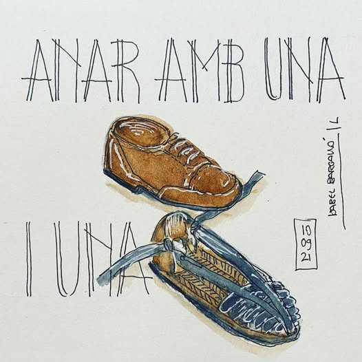 Amb una sabata i una espardenya