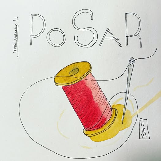 Posar fil a l'agulla
