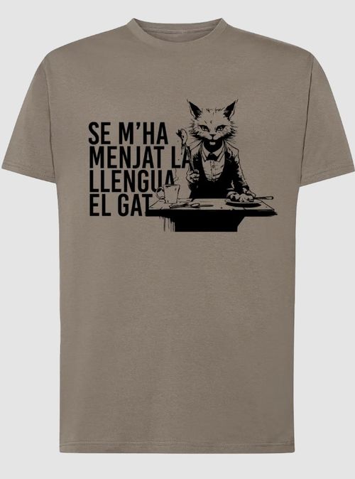 Haver-se-li menjat la llengua el gat