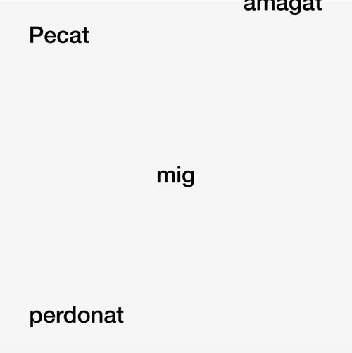 Pecat amagat és mig perdonat