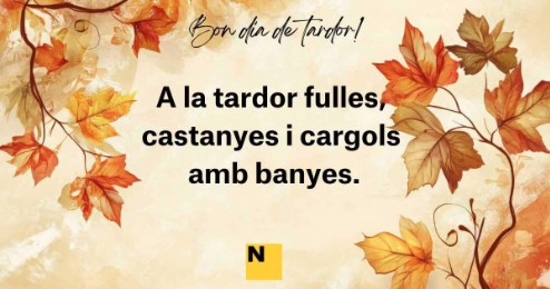 Per Tots Sants, castanyes i caragols amb banyes