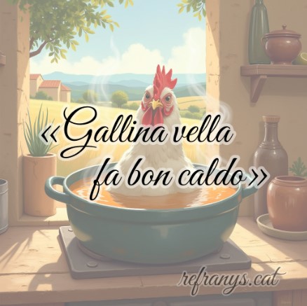 Gallina vella fa bon caldo