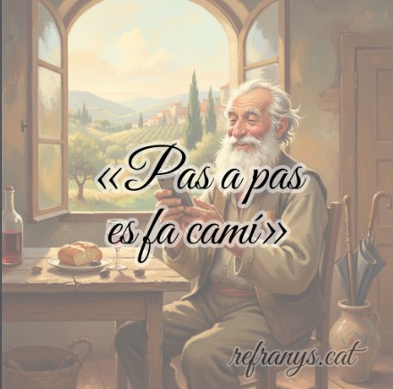 Pas a pas es fa camí
