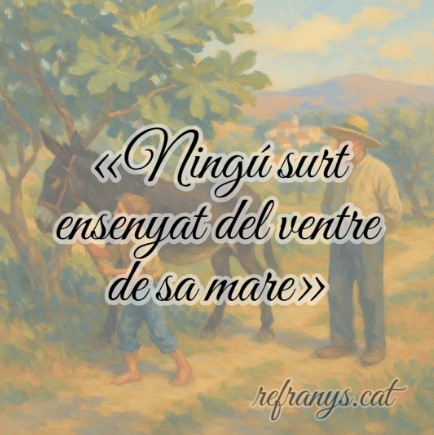 Ningú no neix ensenyat