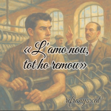 L'amo nou tot ho remou