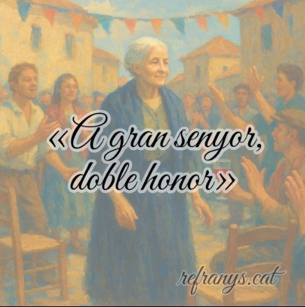 A gran senyor, doble honor
