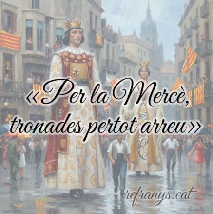 Per la Mercè, tronades pertot arreu