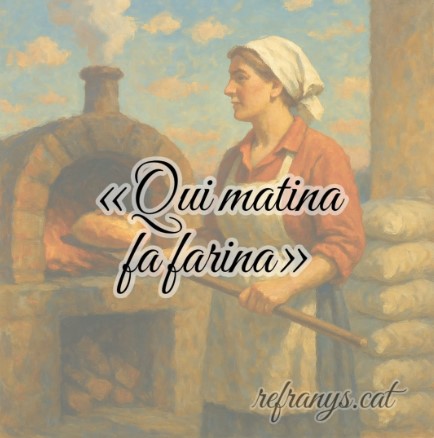 Qui matina fa farina