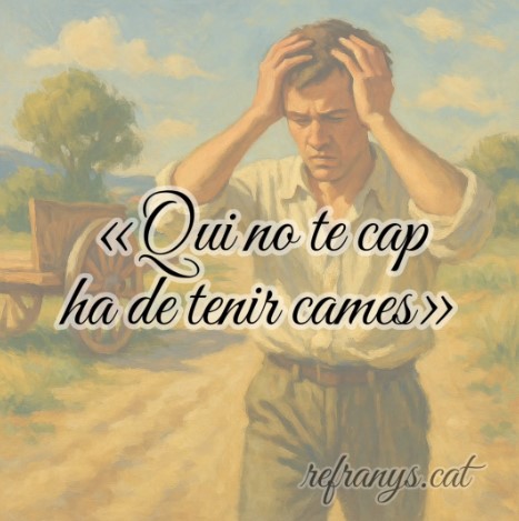 Qui no té cap, que tingui cames