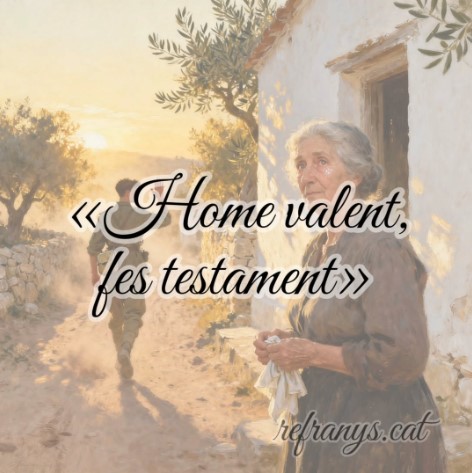Home valent, fes testament
