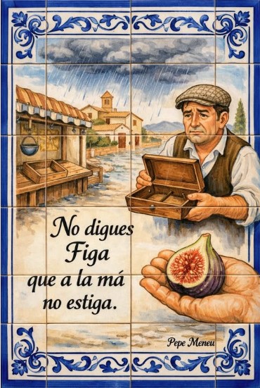 No diguis figa que a la mà no estiga