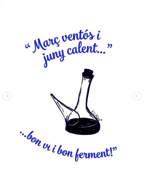 Maig ventós i juny calent fan bon vi i bon forment