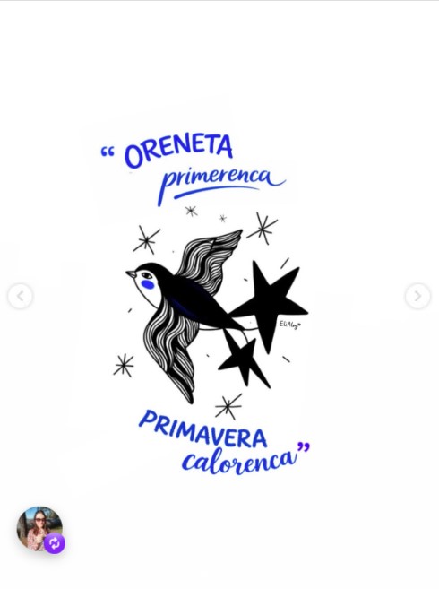 Oreneta primerenca, primavera calorenca