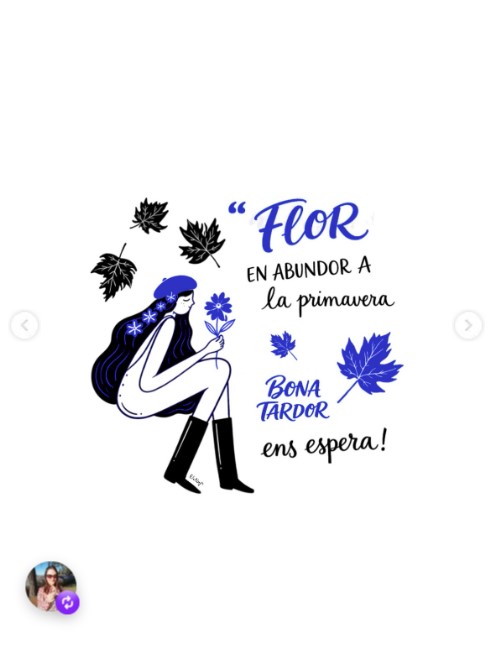 Flor en abundor a la primavera, bona tardor ens espera