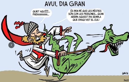 Semblar que s'hagi vist el cul