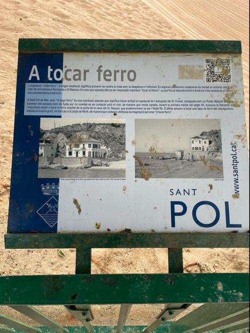 Anar a tocar ferro