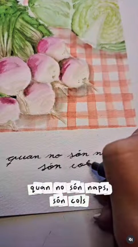 Que si naps, que si cols