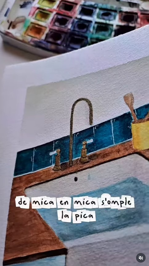 De mica en mica s'omple la pica