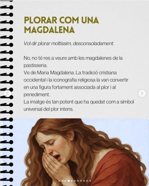 Plorar com una Magdalena