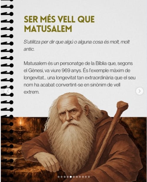Més vell que Matusalem