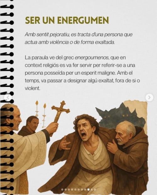Ser un energumen