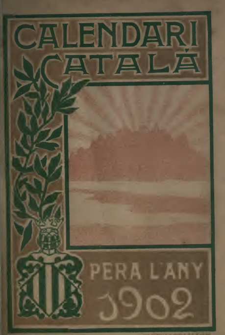 Calendari català, per a l'any 1902