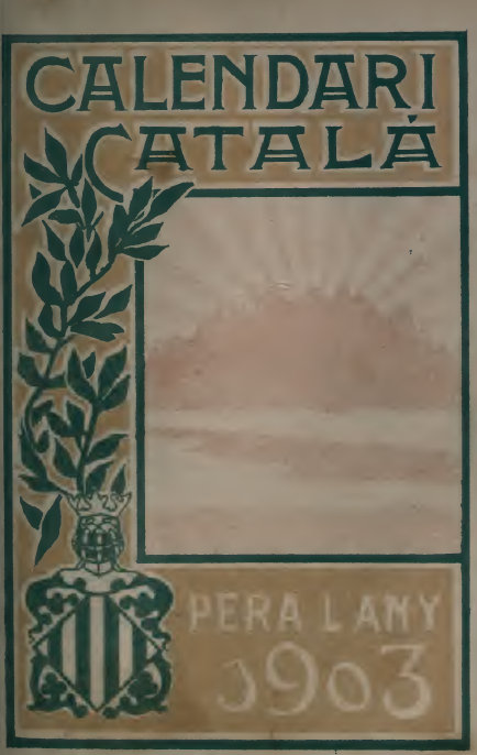 Calendari català, per a l'any 1903