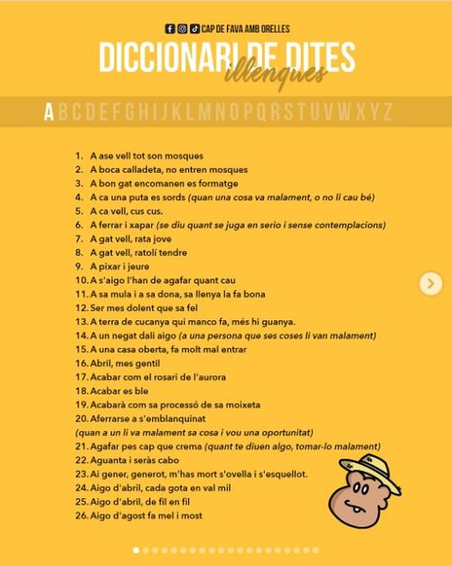 Diccionari de dites illenques