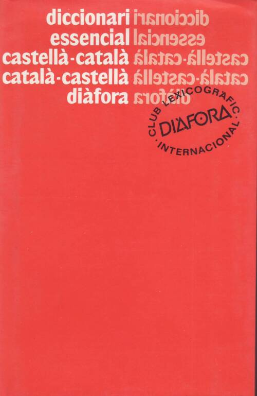 Diccionari essencial castellà-català català-castellà