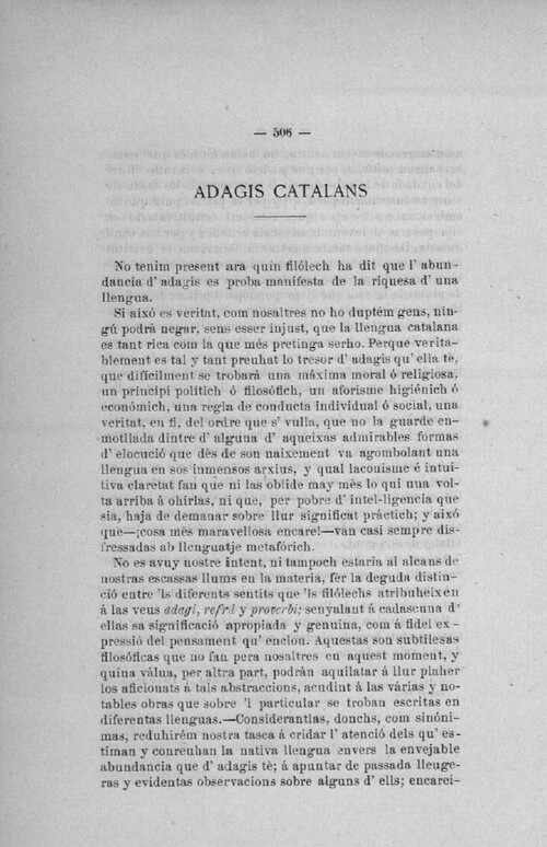 «Adagis catalans»