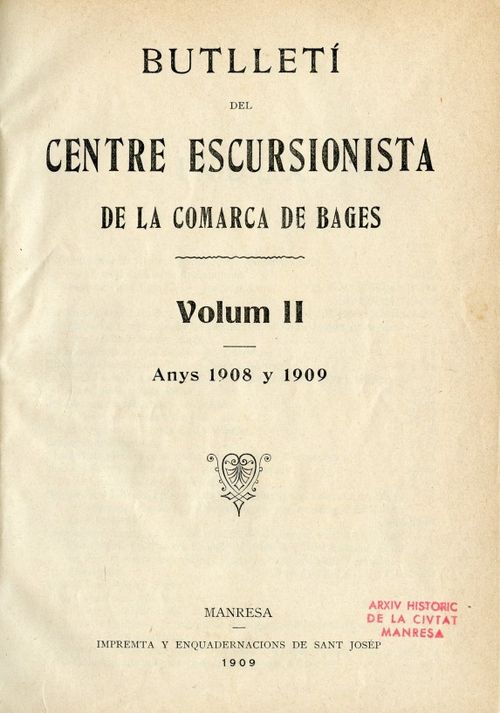 «Calendari Folk-lòric de la Comarca del Bages»