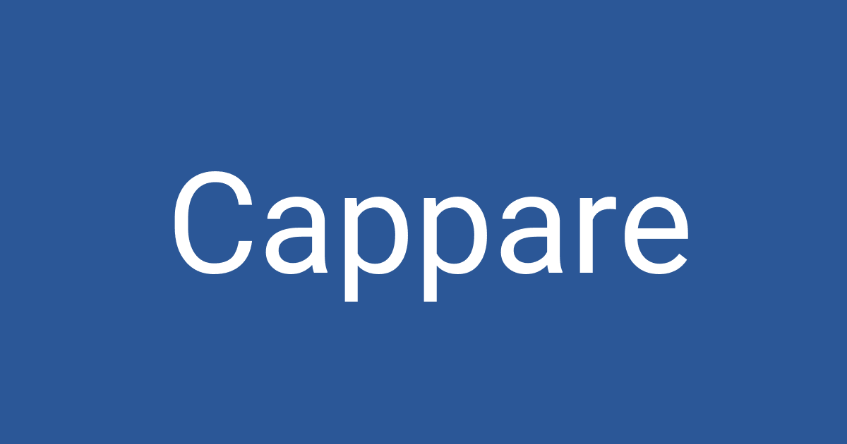 Cappare | PCCD