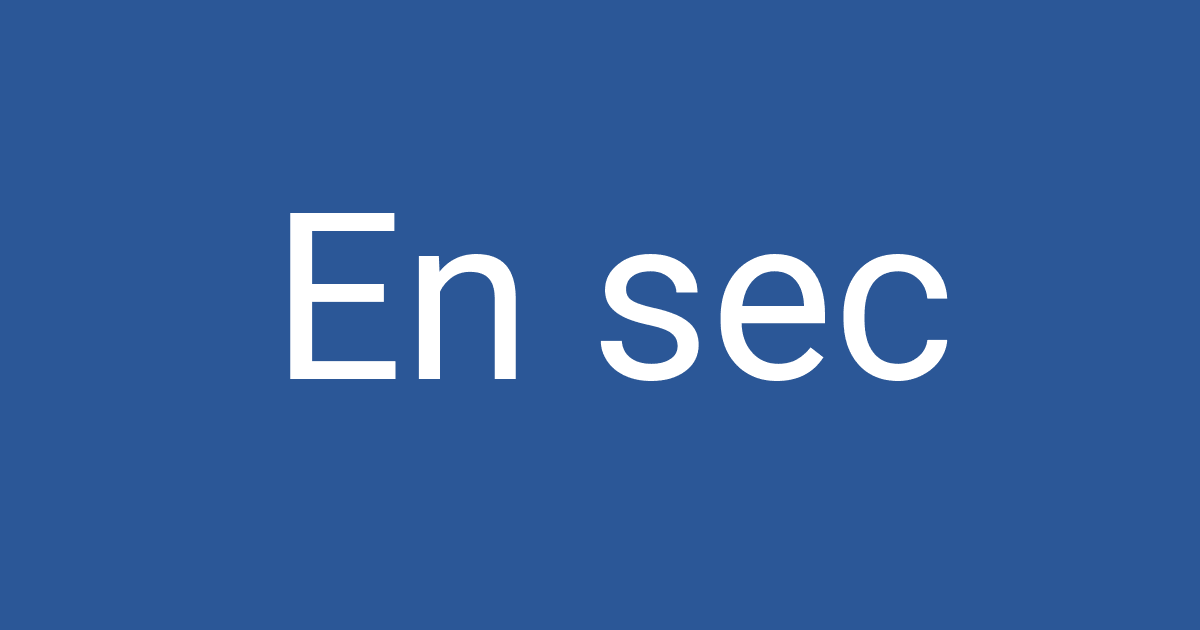 En sec | PCCD